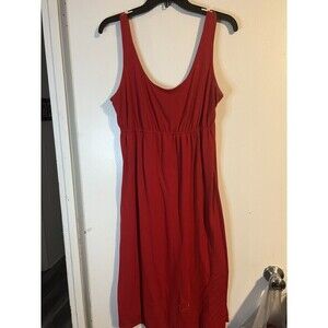 Faded Glory Women size XL Red Maxi Dress